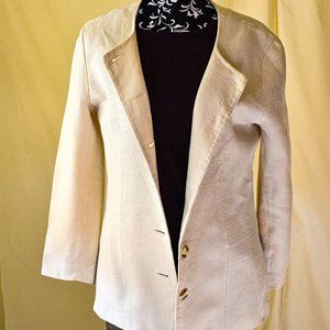 100% Linen Business Boss Girl Minimalist Summer Blazer